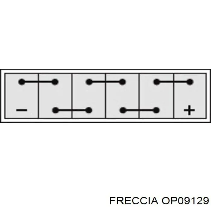 Bomba de aceite del motor Freccia OP09129