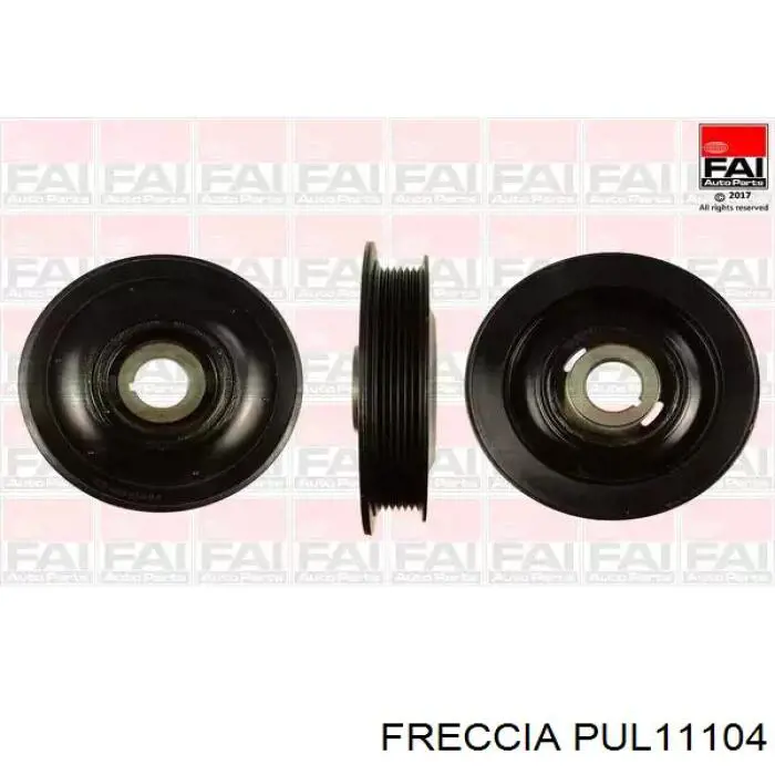 Polea de cigüeñal 614444 General Motors