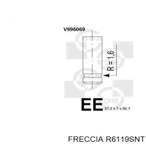 Válvula de admisión Land Rover LGH100990L precio, desde 7,15 EUR