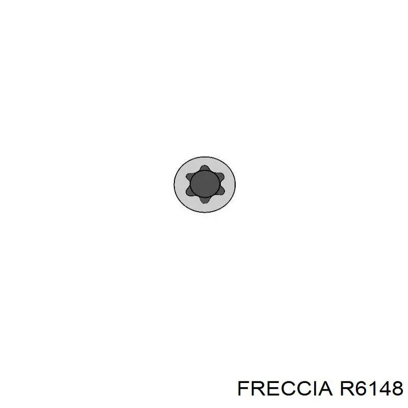 R6148 Freccia válvula de escape