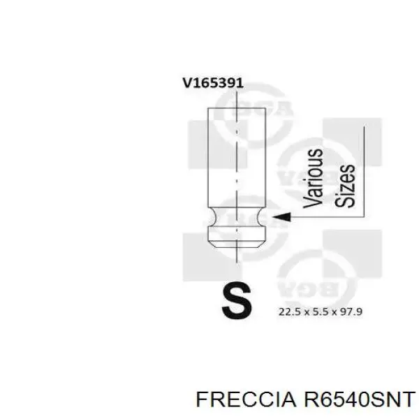 Comprar 13201ED000 Nissan/Infiniti Válvulas de admisión