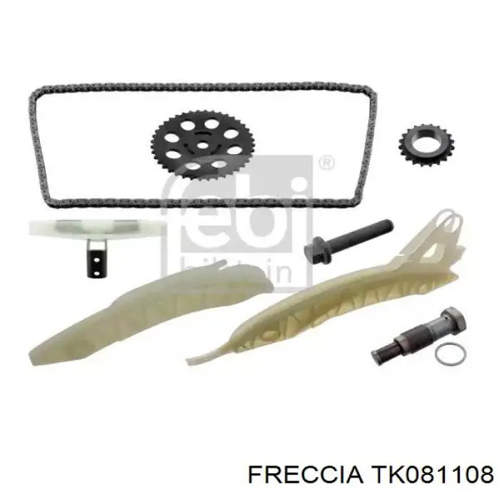 Cadena de distribución superior, kit 00000816J1 Peugeot/Citroen