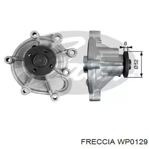 Bomba de agua MGC5381 Maxgear