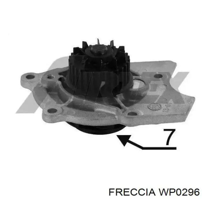 WP0296 Freccia Bombeadora de agua, completo con caja