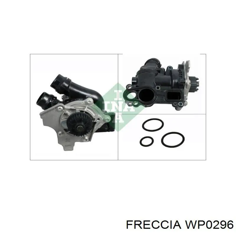 Bomba de agua de refrigeración con carcasa Freccia WP0296 precio, desde 137,60 EUR