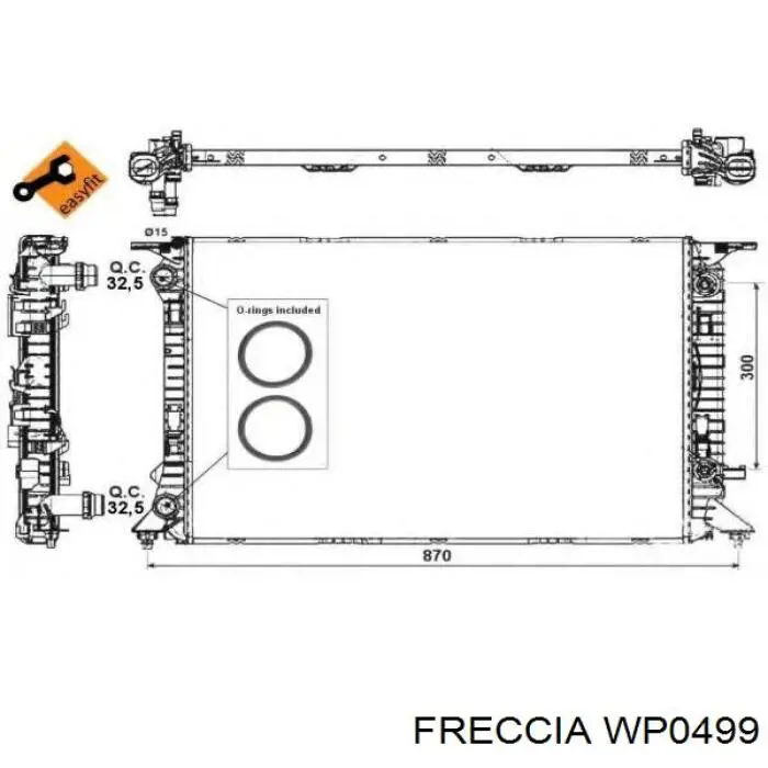 Bombeadora de agua Freccia WP0499 precio, desde 48,44 EUR