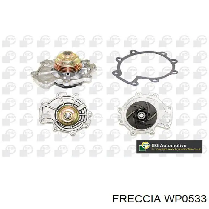 Bomba de agua Audi 80 8C2