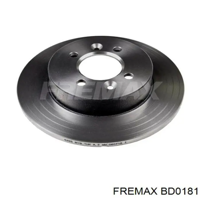 BD-0181 Fremax freno de disco delantero