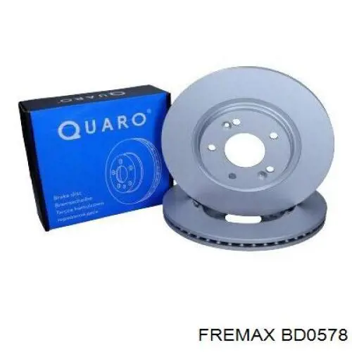 Disco de freno BD0578 Fremax