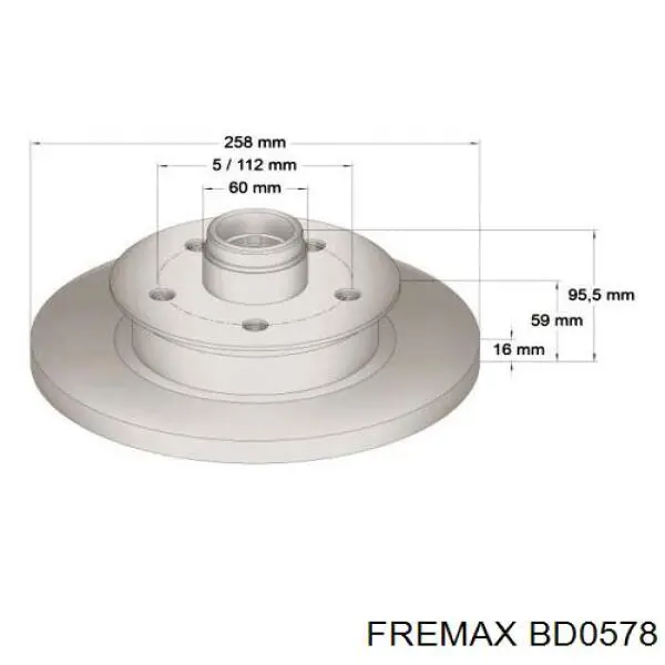 BD0578 Fremax Discos