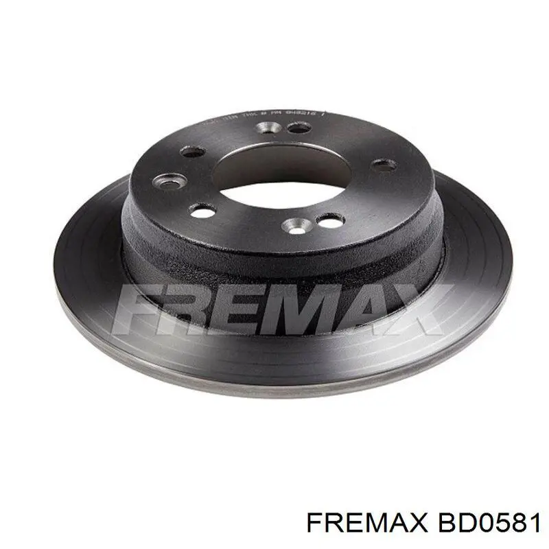 Disco de freno trasero Fremax BD0581 precio, desde 27,09 EUR