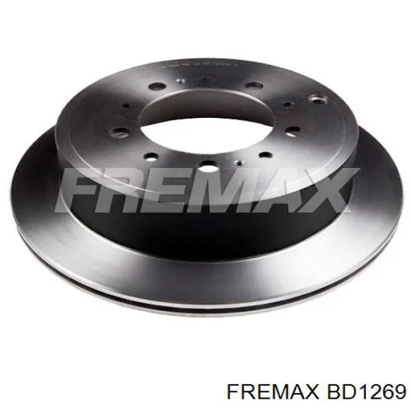 BD1269 Fremax disco de freno trasero