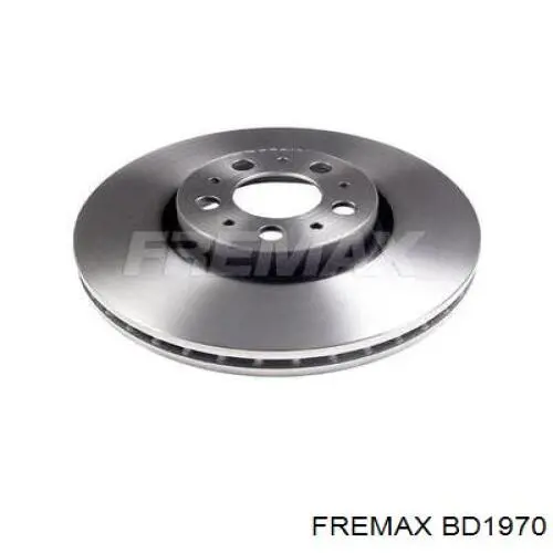 Disco de freno trasero BD1970 Fremax