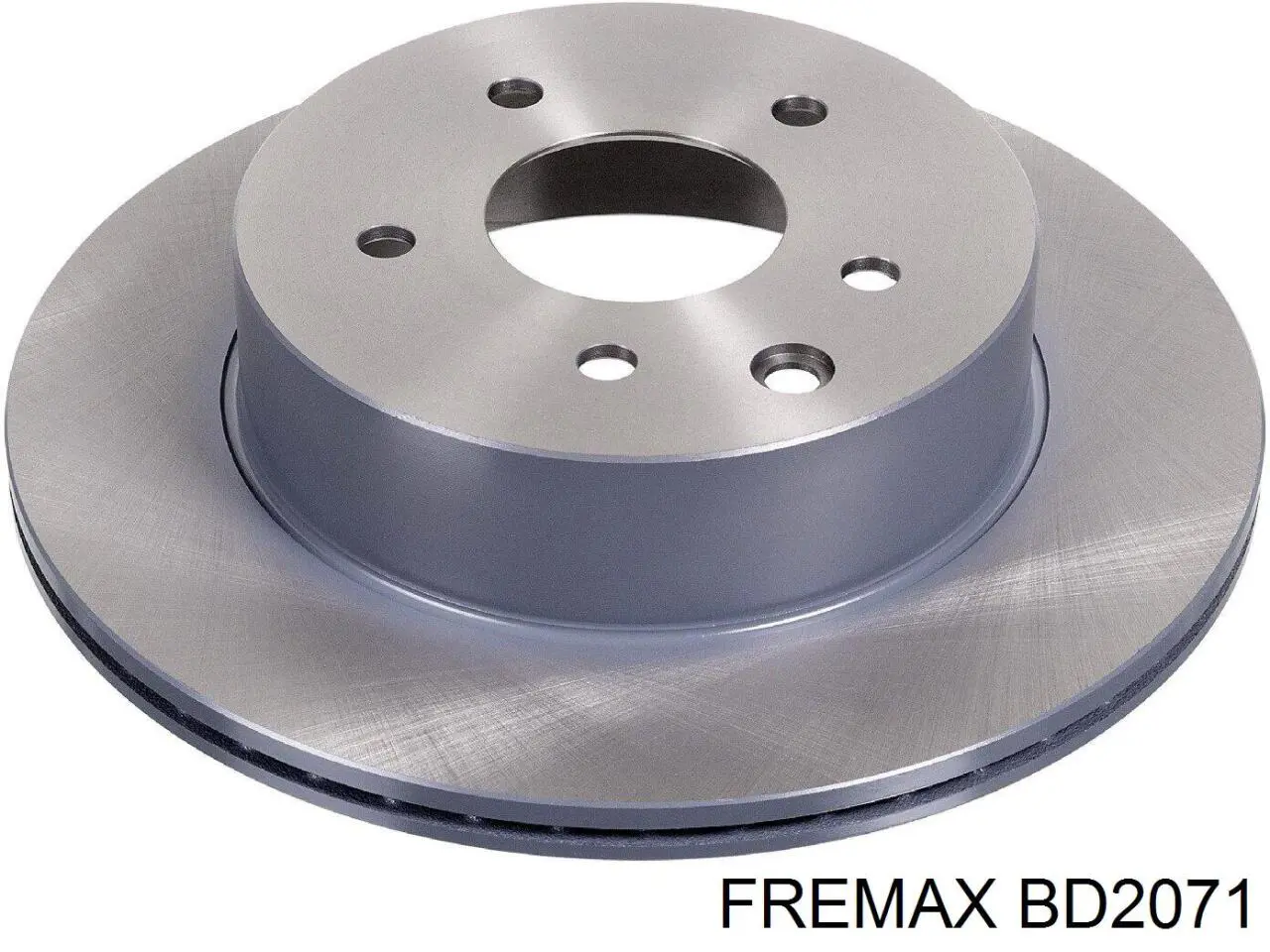 BD2071 Fremax disco de freno trasero