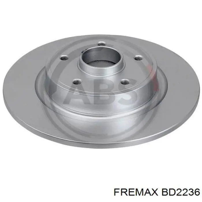 BD2236 Fremax disco de freno trasero