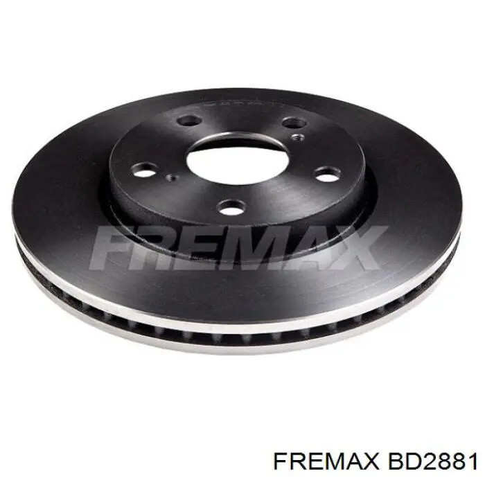 BD2881 Fremax freno de disco delantero