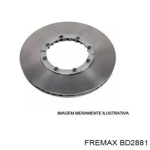 Comprar BD2881 Fremax Freno de disco delantero