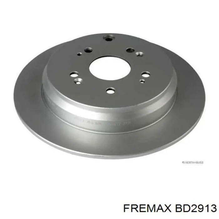 BD2913 Fremax disco de freno trasero