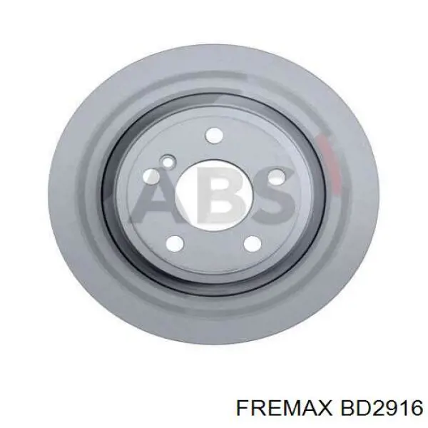 Disco de freno BD2916 Fremax