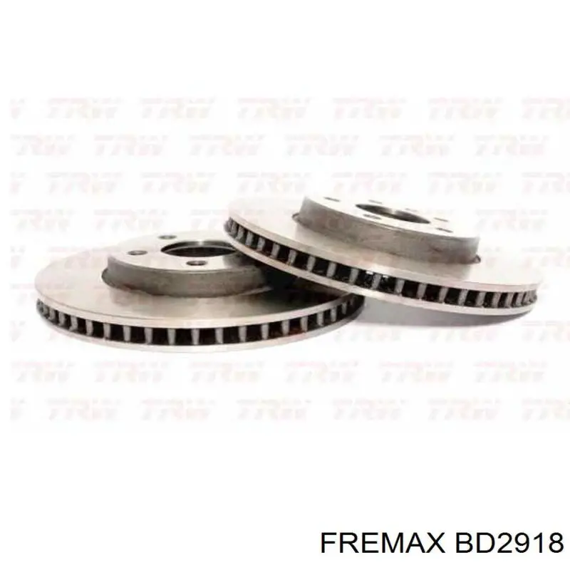 Disco de freno BD2918 Fremax