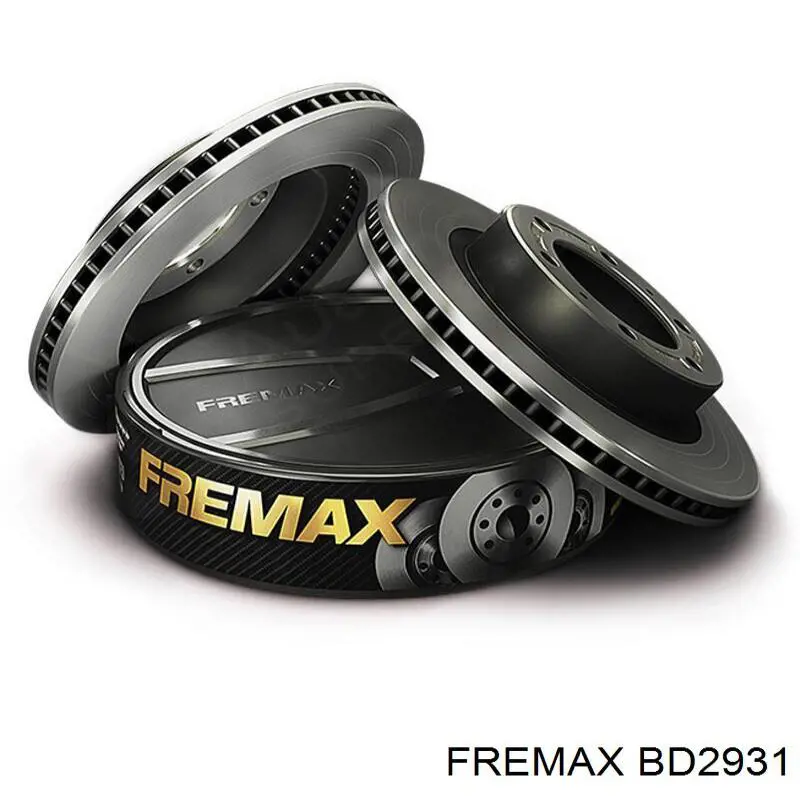 BD2931 Fremax disco de freno trasero