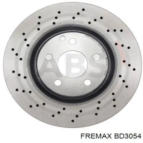 BD3054 Fremax freno de disco delantero