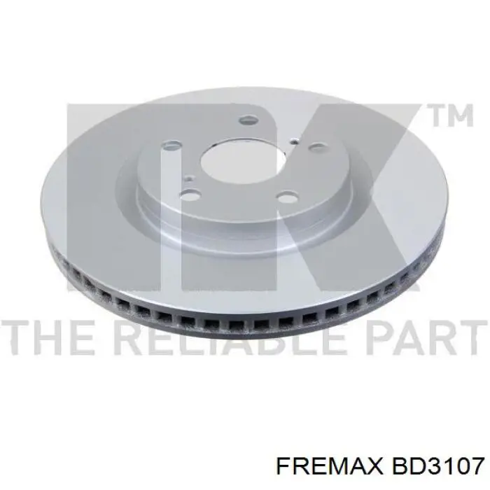 Disco de freno BD3107 Fremax