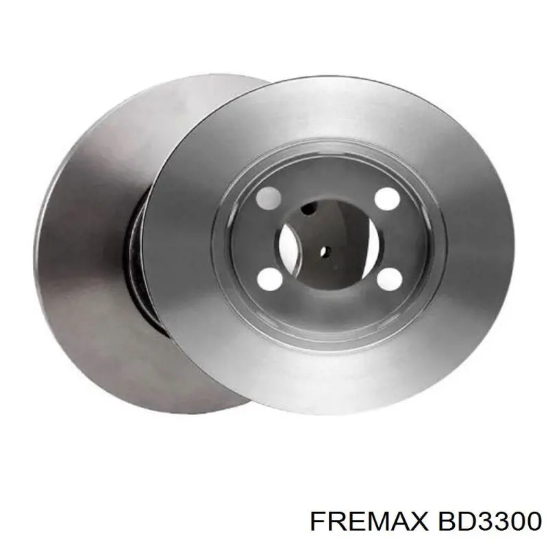 BD3300 Fremax disco de freno delantero