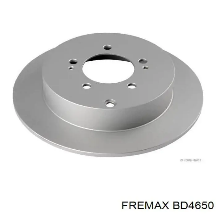 Disco de freno trasero BD4650 Fremax