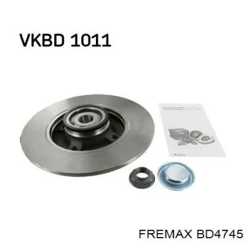 Disco de freno trasero Fremax BD4745 precio, desde 69,89 EUR