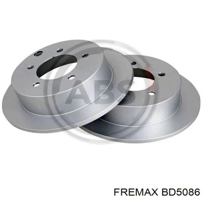 BD5086 Fremax disco de freno trasero