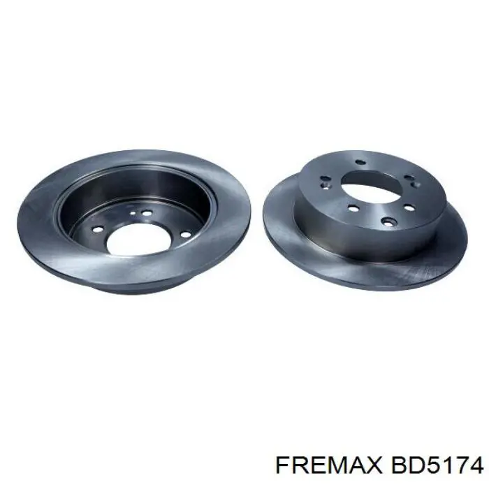 BD5174 Fremax freno de tambor trasero