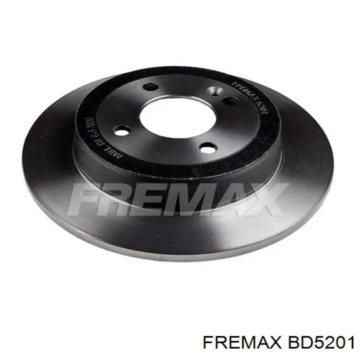 BD5201 Fremax disco de freno trasero