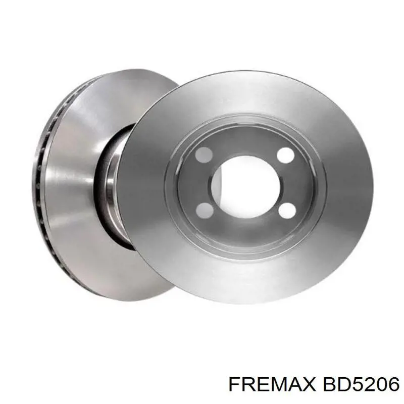 BD5206 Fremax disco de freno delantero