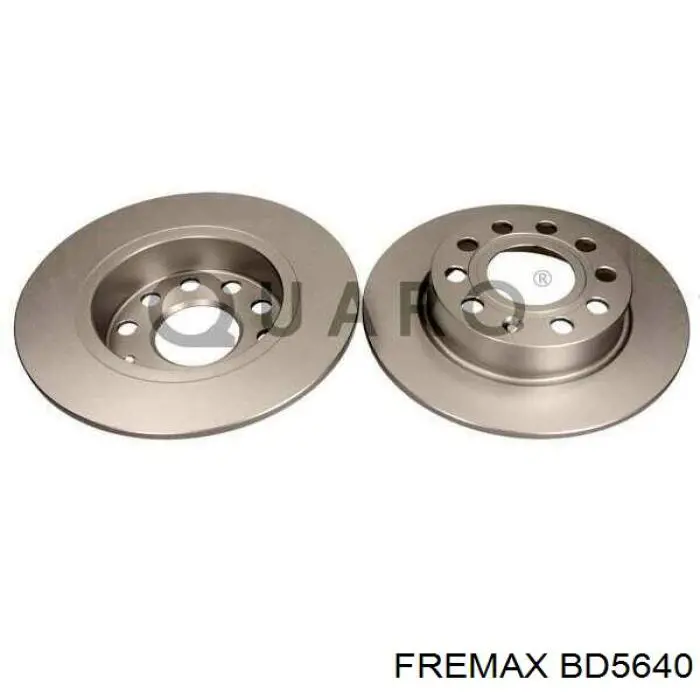 BD5640 Fremax disco de freno trasero