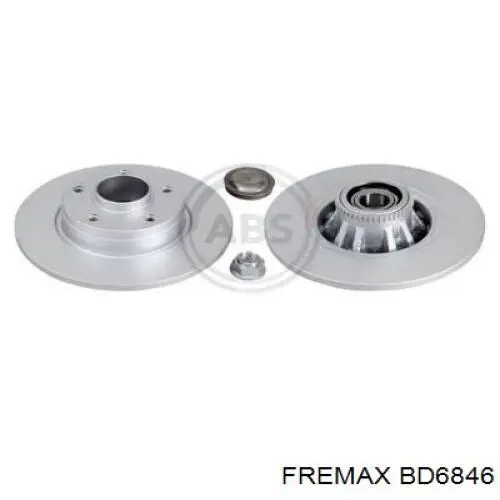 Disco de freno trasero Fremax BD6846 precio, desde 60,03 EUR