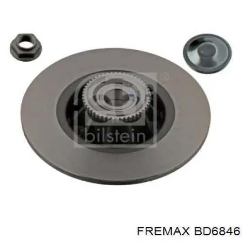 Comprar BD6846 Fremax Disco de freno trasero