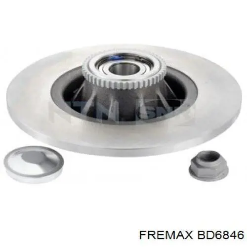 BD6846 Fremax Freno de disco trasero