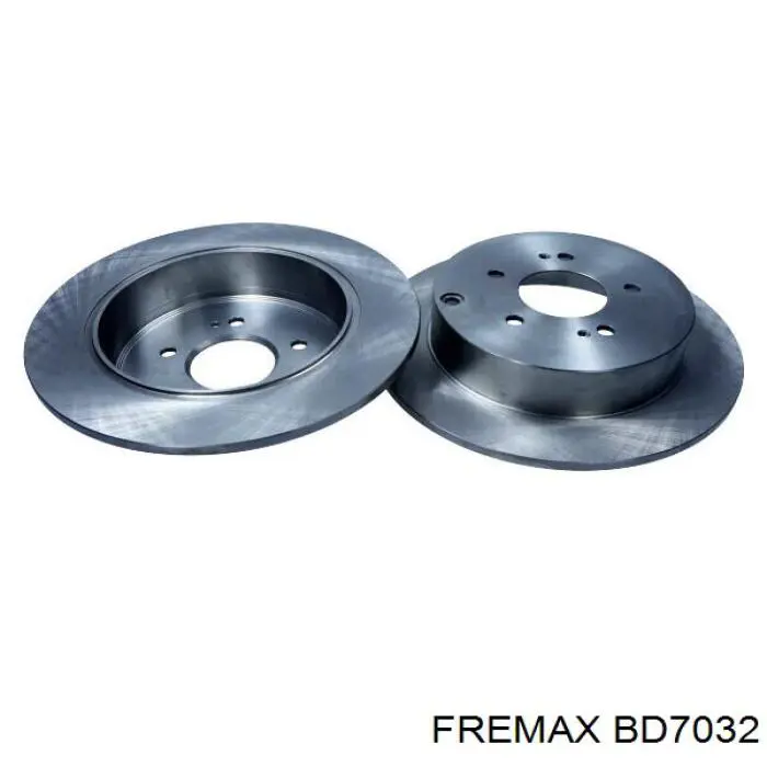 BD7032 Fremax disco de freno trasero