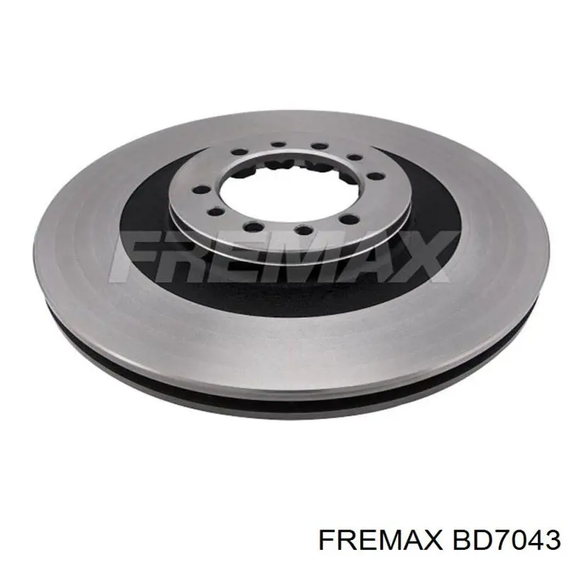 BD7043 Fremax freno de disco delantero