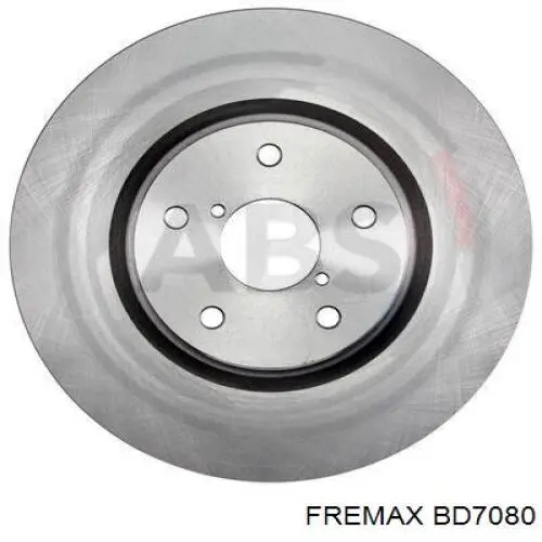 BD7080 Fremax freno de disco delantero