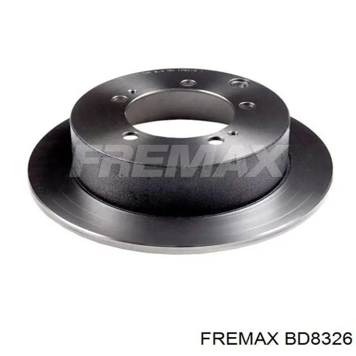 BD8326 Fremax disco de freno trasero