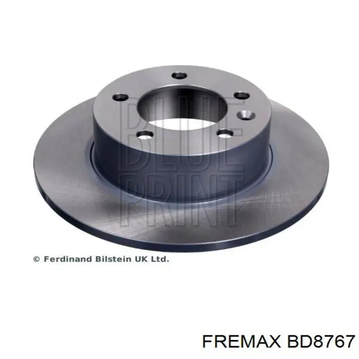 Disco de freno trasero BD8767 Fremax