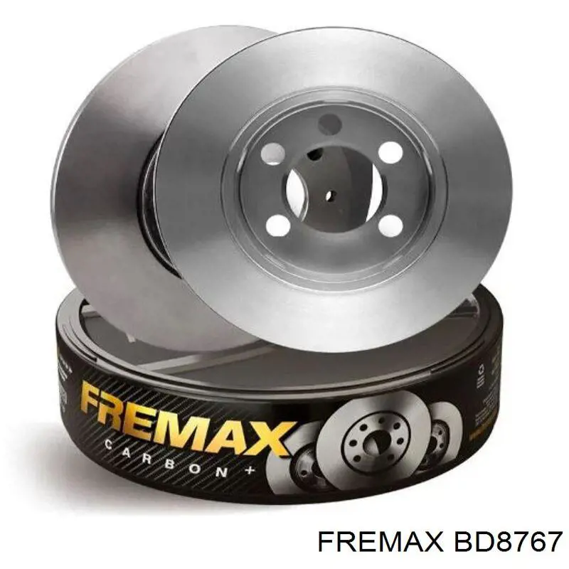 BD8767 Fremax disco de freno trasero