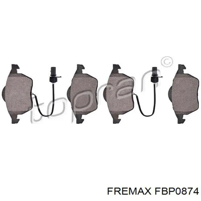 Pastillas de freno delanteras Audi A6 4F2