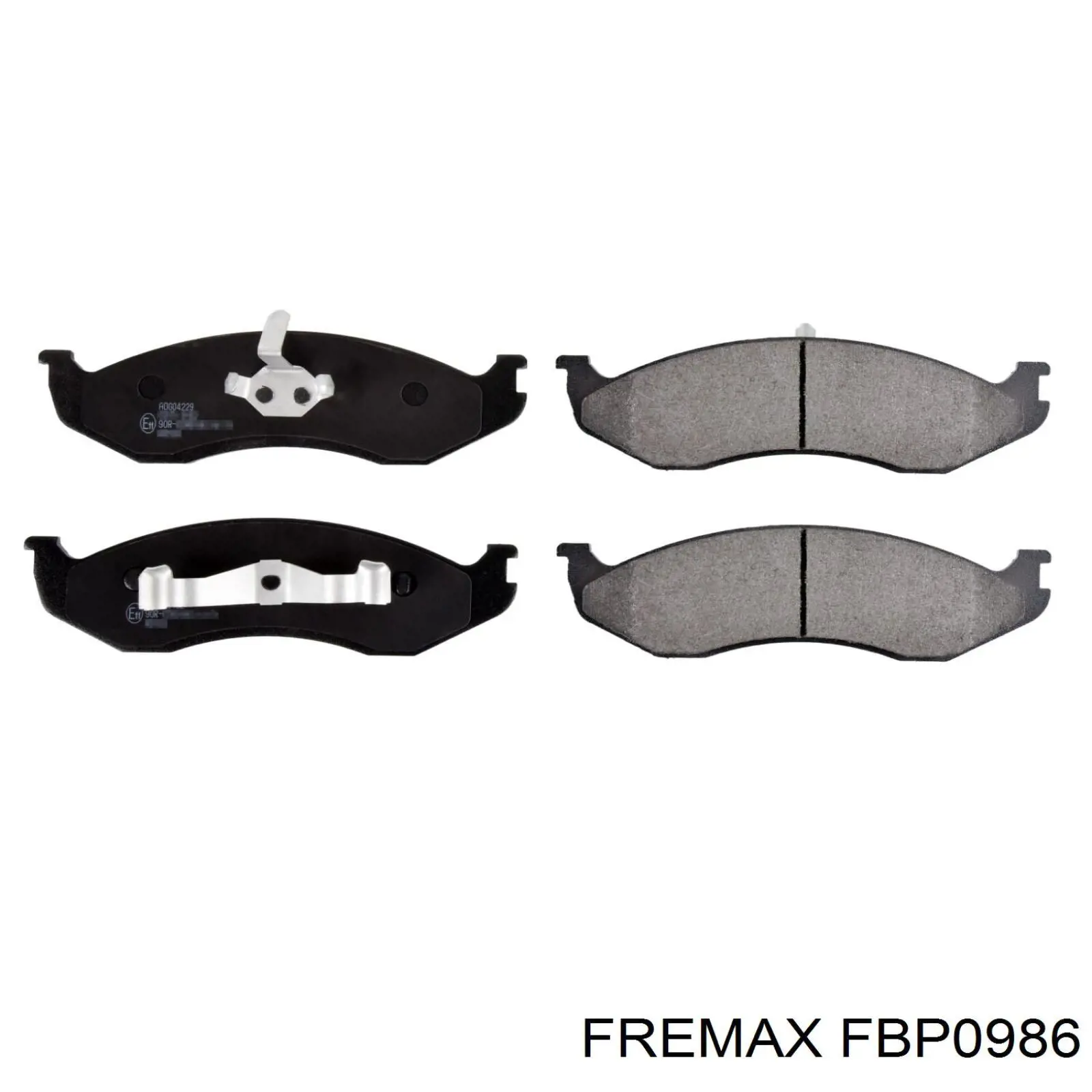 Pastillas de freno delanteras Jeep Grand Cherokee 1 Z