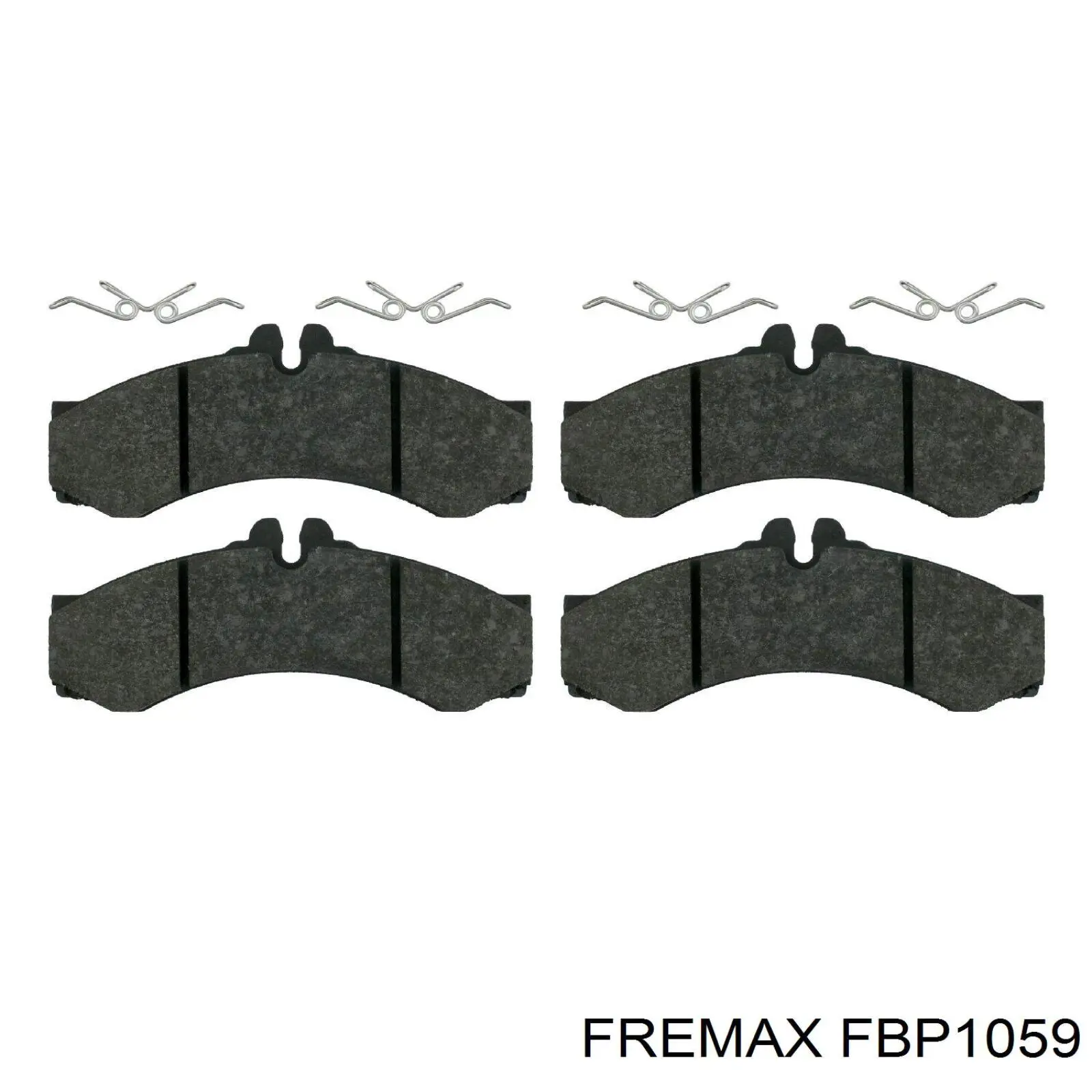 FBP-1059 Fremax pastillas de freno delanteras