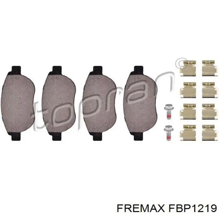 Pastillas de freno delanteras Citroen C3 1 FC