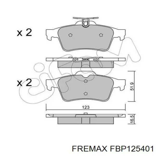 Pastillas freno traseras Ford BV6Z2200C precio, desde 63,52 USD