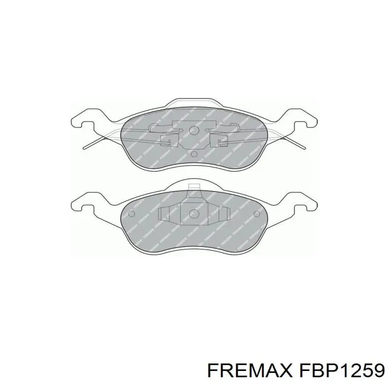 Pastillas de freno delanteras Toyota RAV4 2 XA2